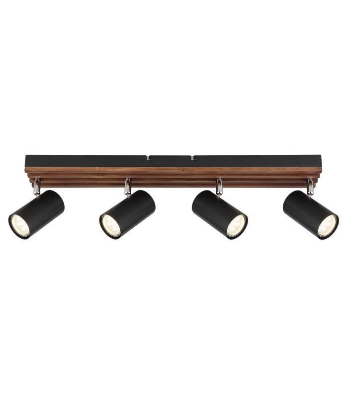 Kayden Ceiling Spotlight Bar Matt Black 4x GU10-3
