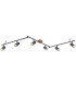 Robby Ceiling Spotlight Bar Graphite 6x GU10-1