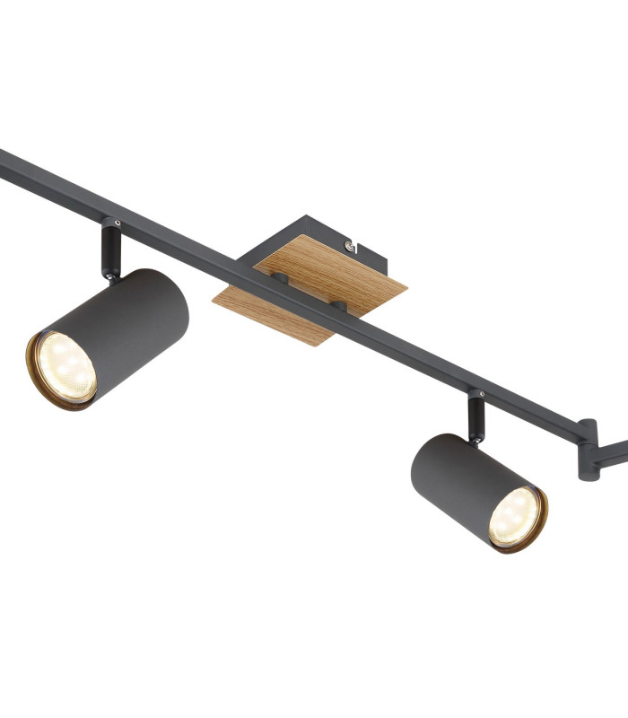 Robby Ceiling Spotlight Bar Graphite 6x GU10-3