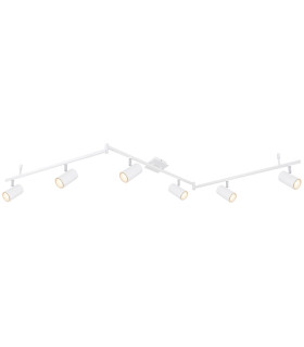 Robby Ceiling Spotlight Bar White 6x GU10-1