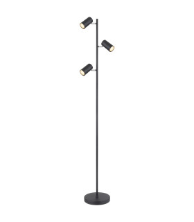 Robby Multi Arm Floor Lamp Matt Black 3x GU10-1