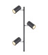 Robby Multi Arm Floor Lamp Matt Black 3x GU10-3