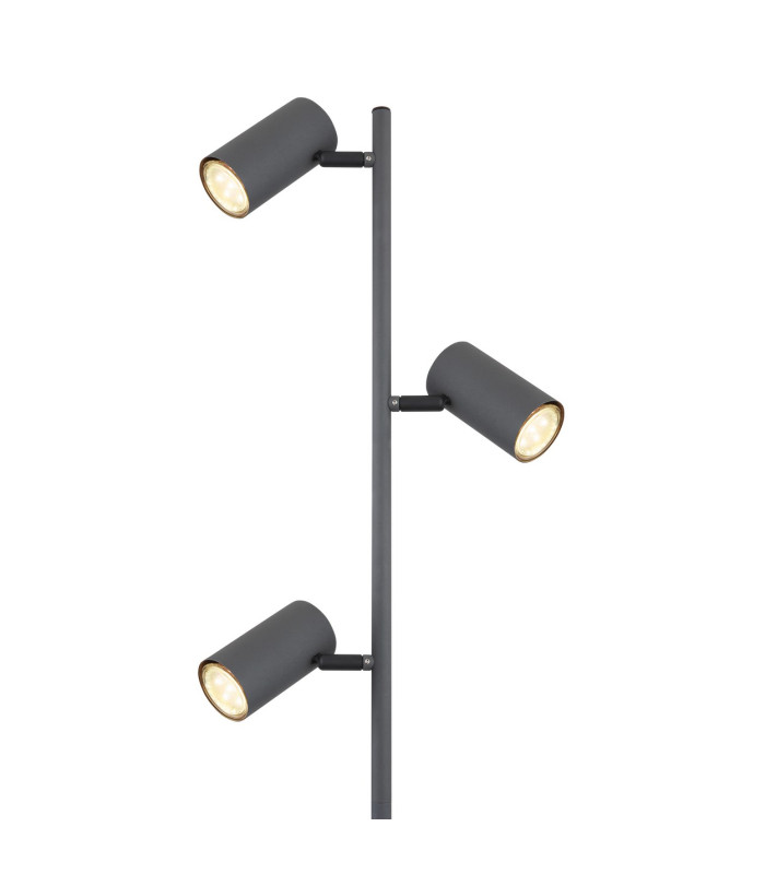 Robby Multi Arm Floor Lamp Graphite 3x GU10-3