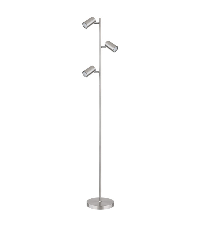 Robby Multi Arm Floor Lamp Nickel Matt 3x GU10-2