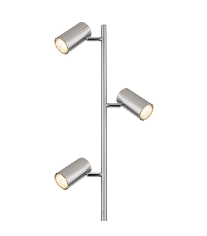 Robby Multi Arm Floor Lamp Nickel Matt 3x GU10-3