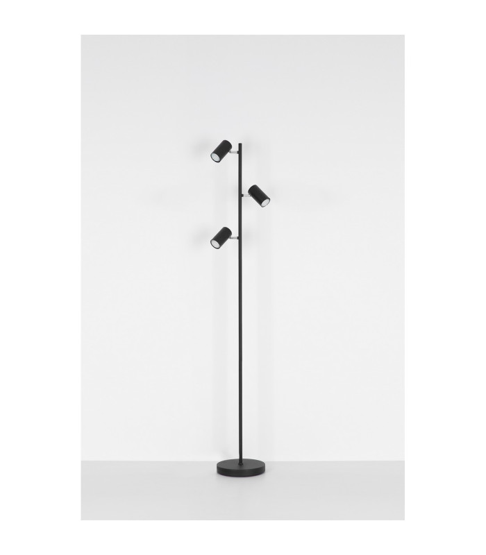 Robby Multi Arm Floor Lamp Nickel Matt 3x GU10-7