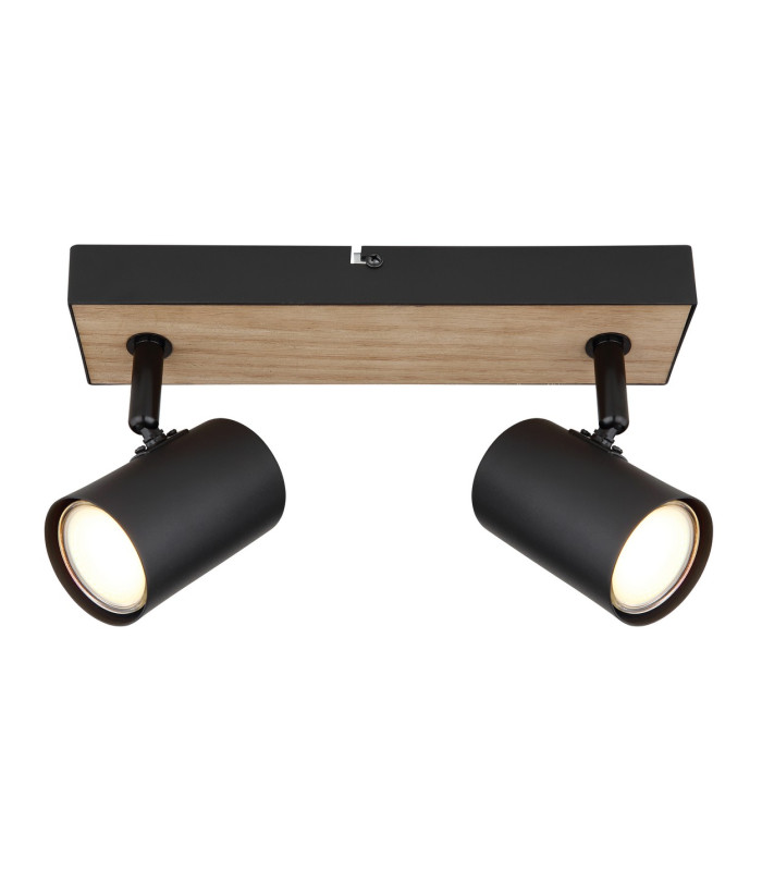Robby Twin Ceiling Spotlight Matt Black 2x GU10-3