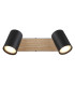 Robby Twin Ceiling Spotlight Matt Black 2x GU10-4