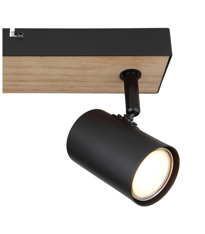 Robby Twin Ceiling Spotlight Matt Black 2x GU10-5