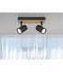 Robby Twin Ceiling Spotlight Matt Black 2x GU10-6