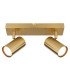 Robby Twin Ceiling Spotlight Gold Colours Brushed 2x GU10-3