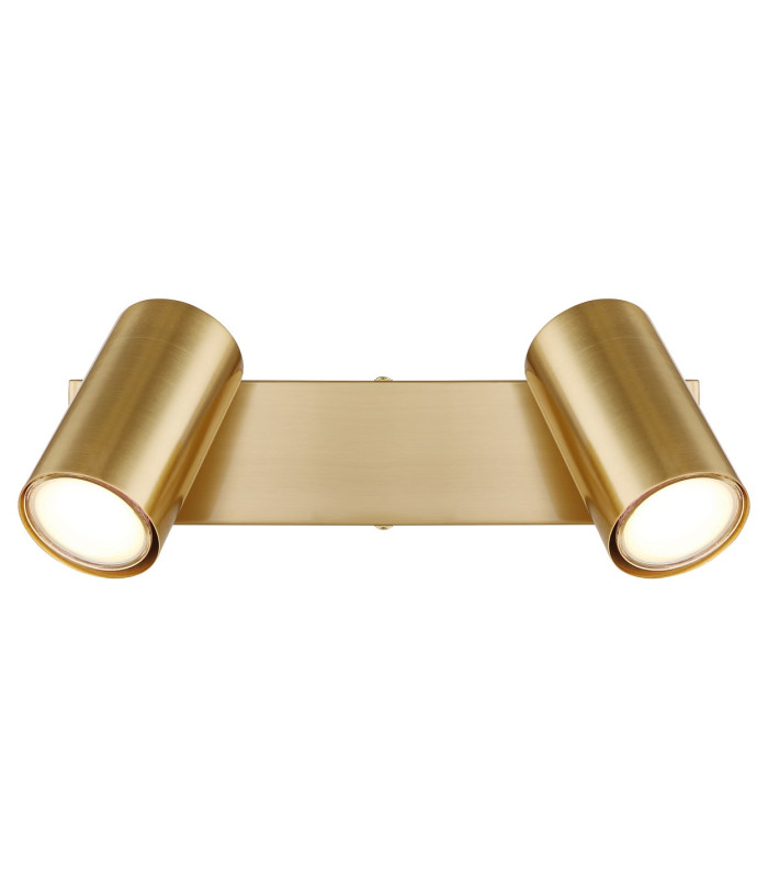 Robby Twin Ceiling Spotlight Gold Colours Brushed 2x GU10-4