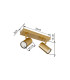 Robby Twin Ceiling Spotlight Gold Colours Brushed 2x GU10-6
