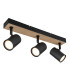 Robby Twin Ceiling Spotlight Matt Black 3x GU10-1