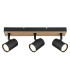 Robby Twin Ceiling Spotlight Matt Black 3x GU10-3