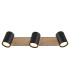 Robby Twin Ceiling Spotlight Matt Black 3x GU10-4
