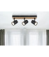 Robby Twin Ceiling Spotlight Matt Black 3x GU10-6