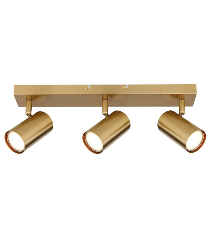 Robby Ceiling Spotlight Bar Gold Colours Brushed 3x GU10-3