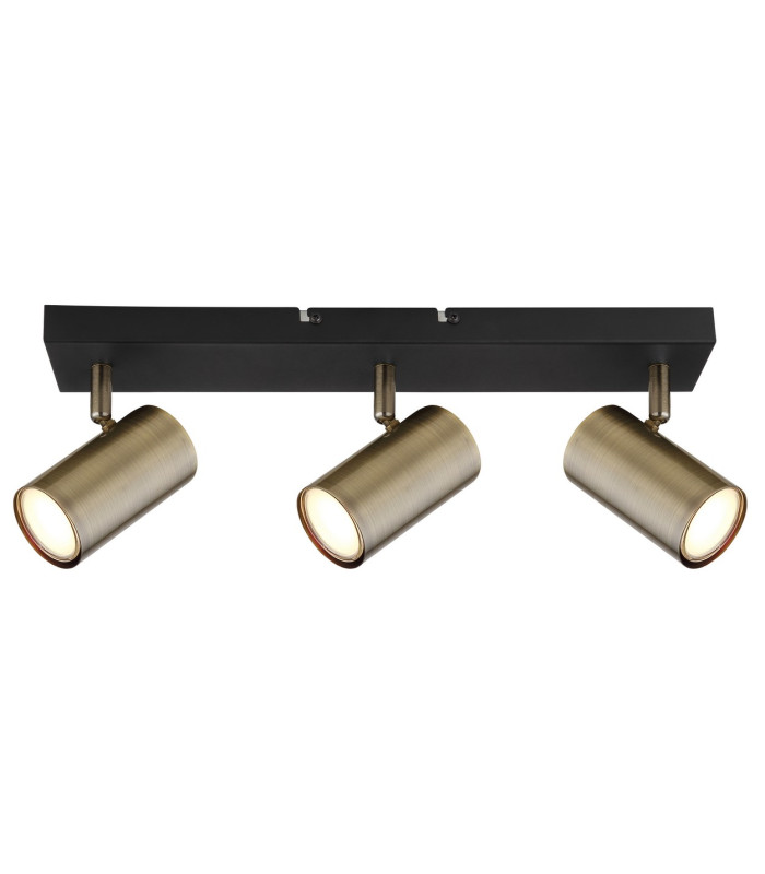 Robby Ceiling Spotlight Bar Matt Black 3x GU10-3