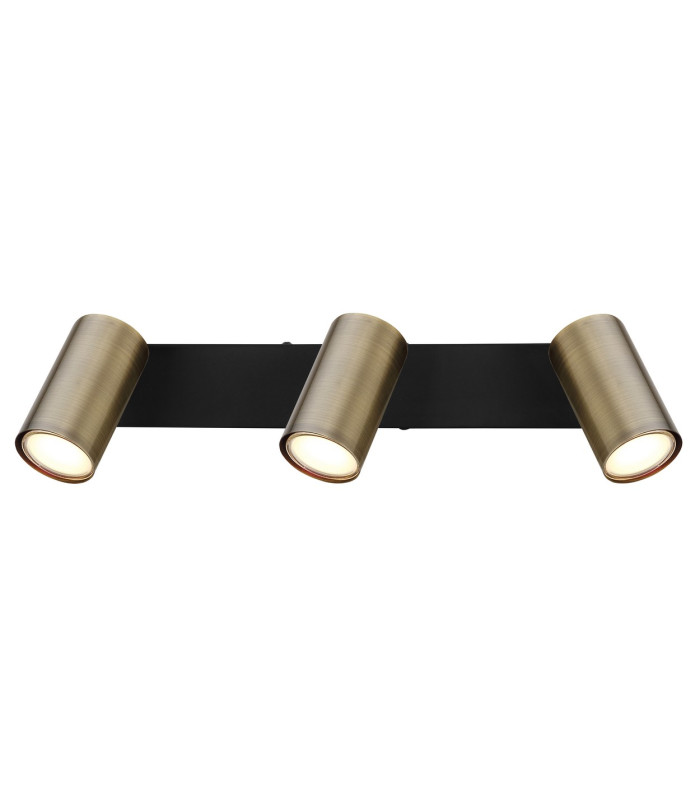 Robby Ceiling Spotlight Bar Matt Black 3x GU10-4