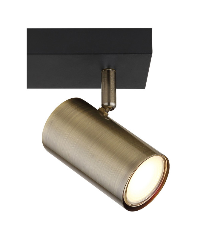 Robby Ceiling Spotlight Bar Matt Black 3x GU10-5