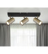 Robby Ceiling Spotlight Bar Matt Black 3x GU10-6