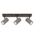 Robby Ceiling Spotlight Bar Gunmetal 3x GU10-3