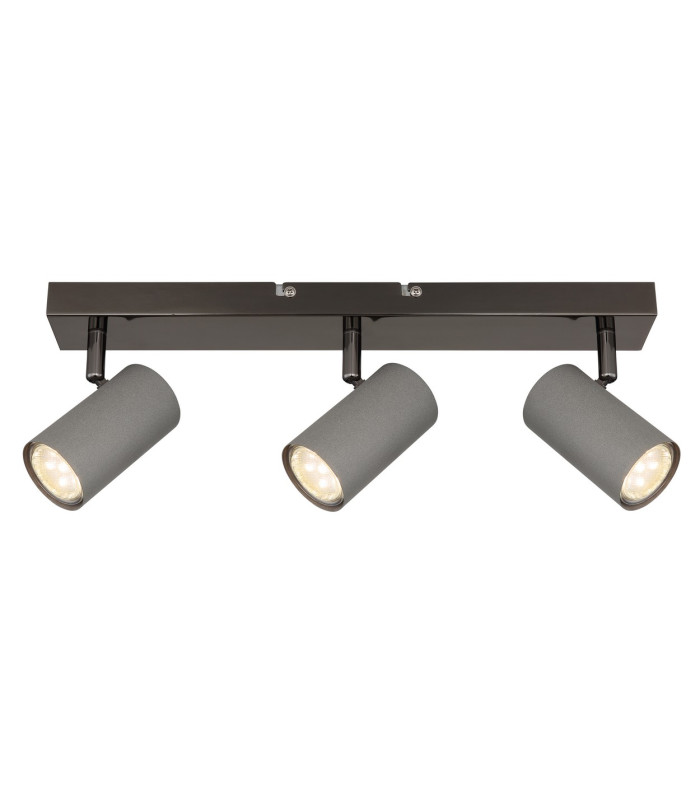 Robby Ceiling Spotlight Bar Gunmetal 3x GU10-3