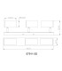 Robby Ceiling Spotlight Bar Gunmetal 3x GU10-6