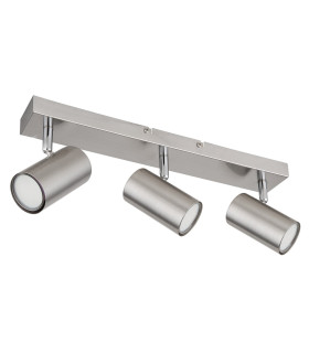 Robby Ceiling Spotlight Bar Nickel Matt 3x GU10-2
