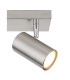 Robby Ceiling Spotlight Bar Nickel Matt 3x GU10-5