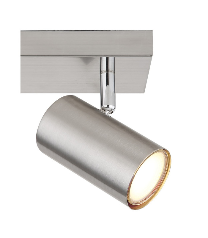 Robby Ceiling Spotlight Bar Nickel Matt 3x GU10-5