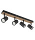 Robby Ceiling Spotlight Bar Matt Black 4x GU10-2
