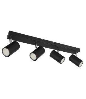 Robby Ceiling Spotlight Bar Matt Black 4x GU10-2