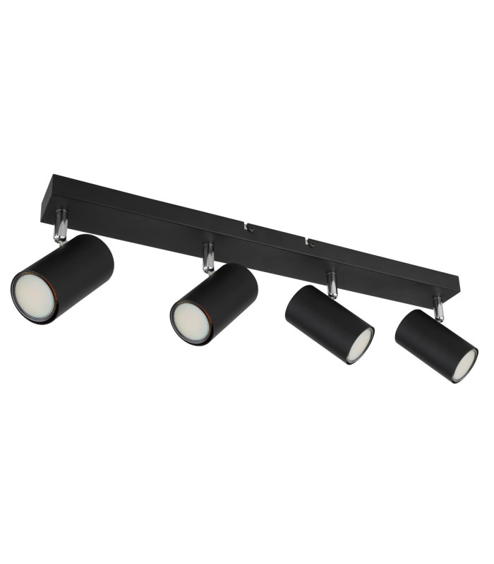 Robby Ceiling Spotlight Bar Matt Black 4x GU10-2