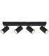 Robby Ceiling Spotlight Bar Matt Black 4x GU10-3