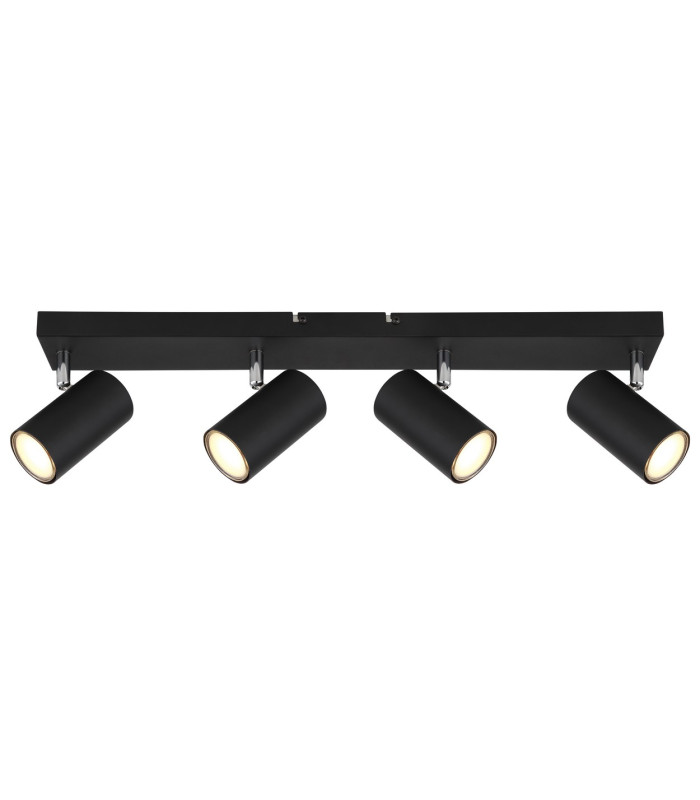 Robby Ceiling Spotlight Bar Matt Black 4x GU10-3