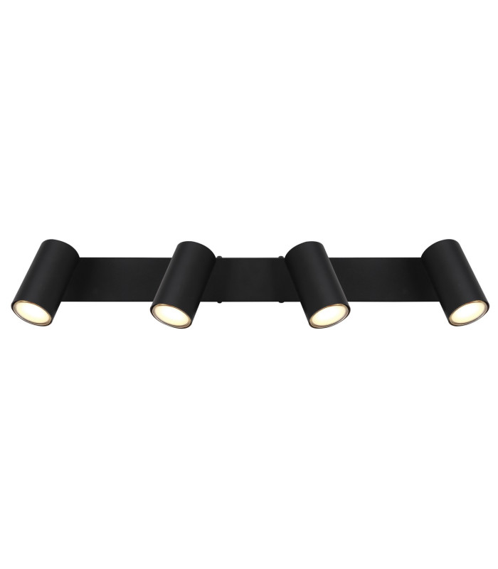 Robby Ceiling Spotlight Bar Matt Black 4x GU10-4