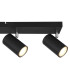 Robby Ceiling Spotlight Bar Matt Black 4x GU10-5
