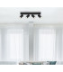 Robby Ceiling Spotlight Bar Matt Black 4x GU10-6