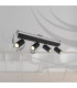 Robby Ceiling Spotlight Bar Matt Black 4x GU10-7