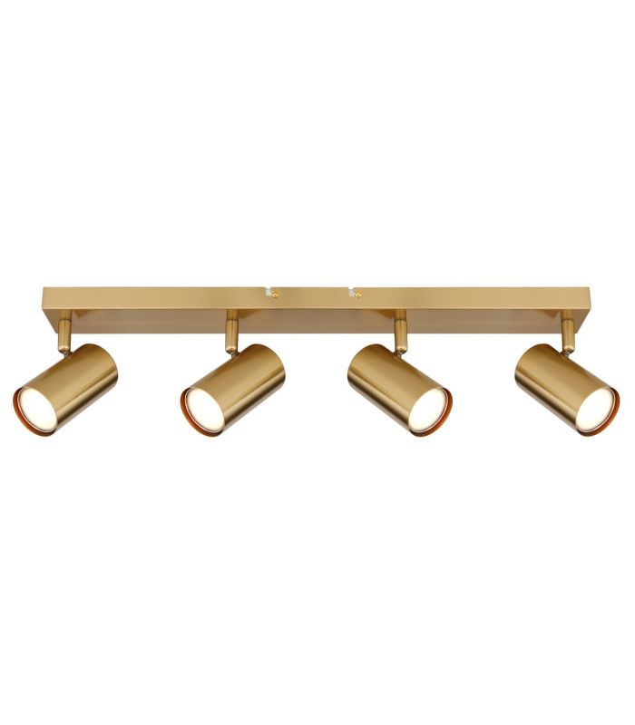 Robby Ceiling Spotlight Bar Gold Colours Brushed 4x GU10-3