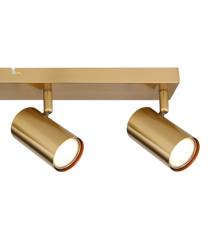 Robby Ceiling Spotlight Bar Gold Colours Brushed 4x GU10-5