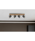 Robby Ceiling Spotlight Bar Wood Look 4x GU10-6