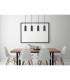 Robby Bar Pendant Ceiling Light Matt Black 4x GU10-5