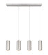 Robby Bar Pendant Ceiling Light Nickel Matt 4x GU10 3000K-3