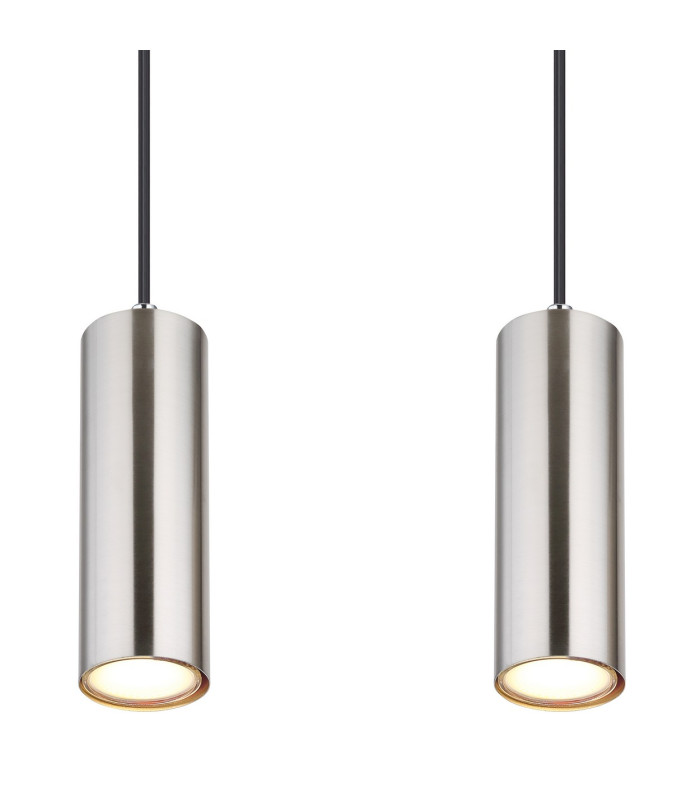 Robby Bar Pendant Ceiling Light Nickel Matt 4x GU10 3000K-4