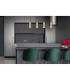 Robby Bar Pendant Ceiling Light Matt Black Gold 4x GU10-5