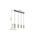 Robby Bar Pendant Ceiling Light Matt Black Gold 4x GU10-6