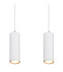Robby Bar Pendant Ceiling Light White 4x GU10-4